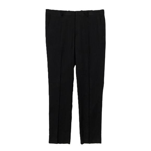 Perry Ellis Men's 36x36 Big & Tall Dress Pants Flat Front Stretch Black NEW - Picture 2 of 10